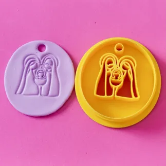 Cortador arcilla polimérica: Adorno navideño Belén - Lylo Tools