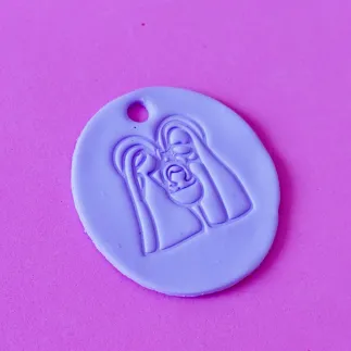 Cortador arcilla polimérica: Adorno navideño Belén - Lylo Tools