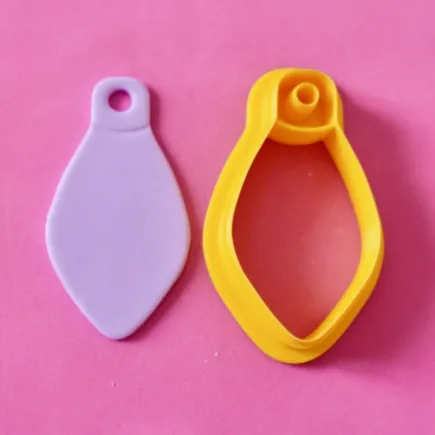 Cortador arcilla polimérica: Adorno navideño lágrima - Lylo Tools