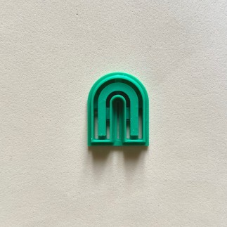 Cortador arcilla polimérica: arco estilo vidriera - Lylo Tools