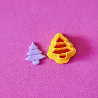Cortador arcilla polimérica: árbol con marcas - Lylo Tools