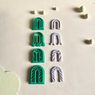 Pack cortadores para arcilla polimérica arcos