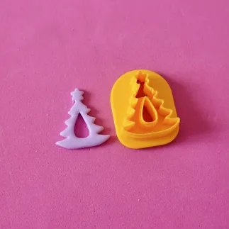 Cortador arcilla polimérica: árbol con estrella - Lylo Tools