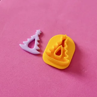 Cortador arcilla polimérica: árbol con estrella - Lylo Tools