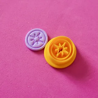 Cortador arcilla polimérica: medalla estrella - Lylo Tools