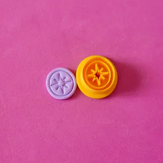 Cortador arcilla polimérica: medalla estrella - Lylo Tools