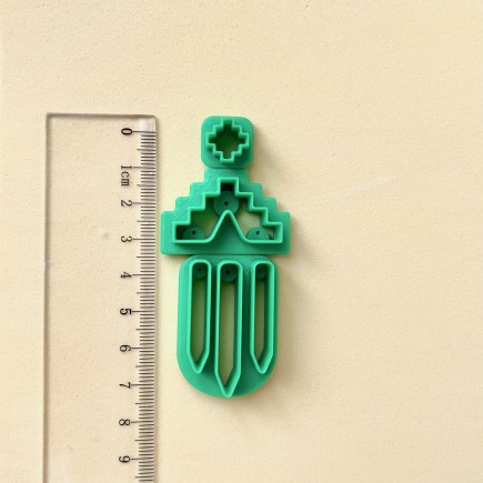 Set de cortadores para arcilla polimérica estilo boho