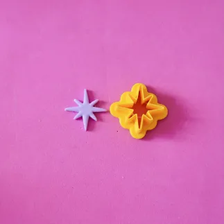 Cortador arcilla polimérica: estrella vespertina - Lylo Tools