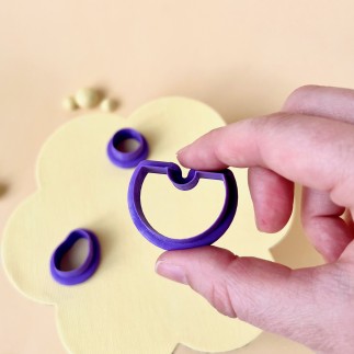 Set de cortadores para arcilla polimérica estilo persona