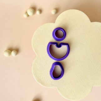 Set de cortadores arcilla polimérica: estilo persona - Lylo Tools