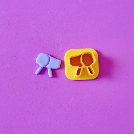 Cortador arcilla polimérica - Adorno navideño caga tió