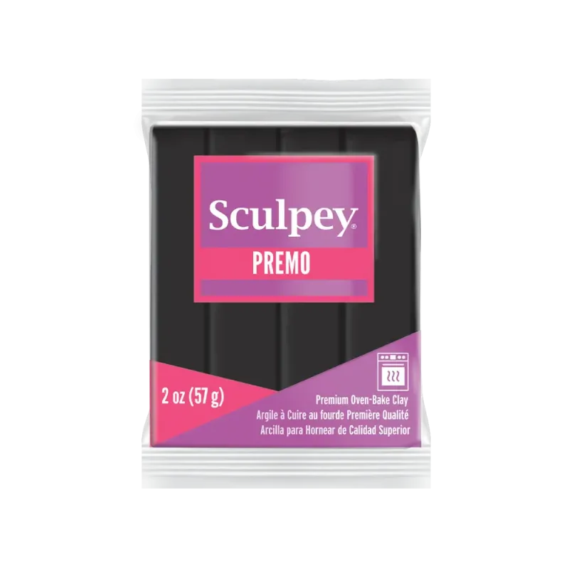 Arcilla polimérica Sculpey Premo - Negro Arcilla polimérica Sculpey Premo - Negro