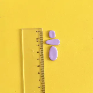 Set cortadores para arcilla polimérica - formas orgánicas