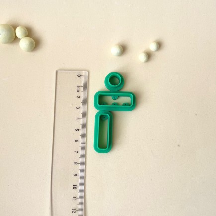 Set de cortadores para arcilla polimérica 3 formas básicas