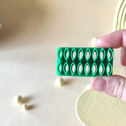 Cluster cortador para arcilla polimérica pétalos