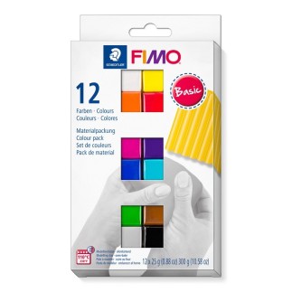Comprar pack arcilla polimérica FIMO Soft colores básicos - Lylo Tools