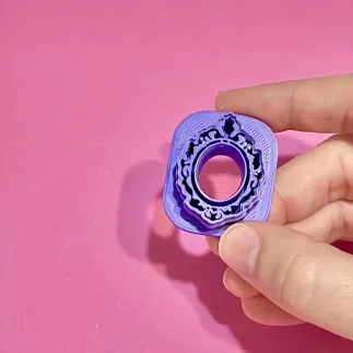 Cortador para arcilla polimérica: camafeo ovalado - Lylo Tools