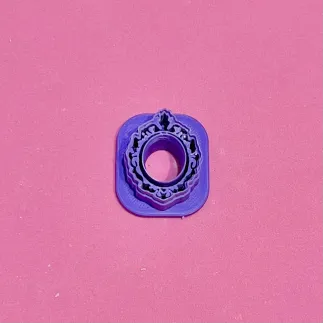 Cortador para arcilla polimérica: camafeo ovalado - Lylo Tools