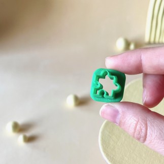 Cortador arcilla polimérica: pieza de puzzle - Lylo Tools