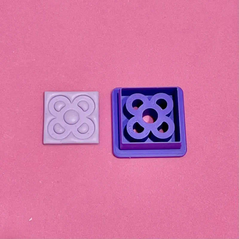 Cortador para arcilla polimérica - baldosa Panot Barcelona Cortador para arcilla polimérica - baldosa Panot Barcelona