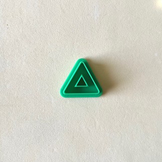 Cortador arcilla polimérica: triángulo exterior - Lylo Tools