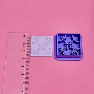 Cortador para arcilla polimérica: baldosa florecillas - Lylo Tools