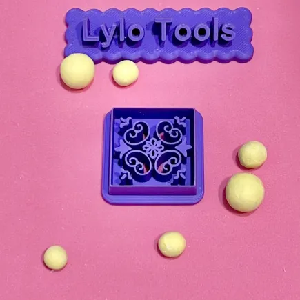 Cortador para arcilla polimérica: baldosa mi hogar - Lylo Tools