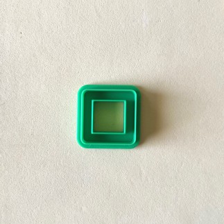 Cortador arcilla polimérica: cuadrado exterior - Lylo Tools