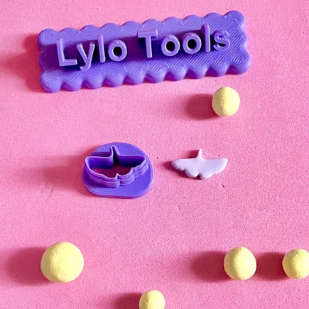 Cortador para arcilla polimérica - hoja ginko biloba