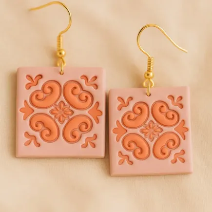 Cortador para arcilla polimérica - baldosa/azulejo "mi hogar"