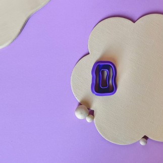 Cortador arcilla polimérica: forma ondulada estilo donut - Lylo Tools