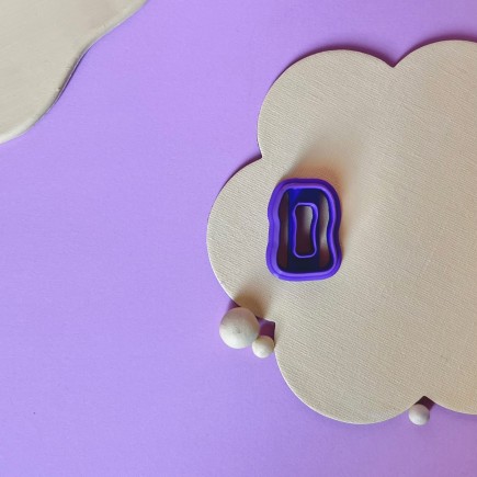 Cortador arcilla polimérica: forma ondulada estilo donut - Lylo Tools