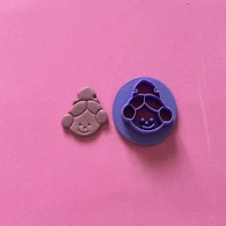 Cortador arcilla polimérica: cara fallerita - Lylo Tools