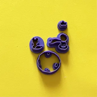 Set cortadores arcilla polimérica - El Principito