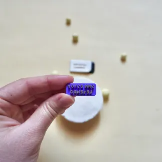 Sello para arcilla edición marcapáginas - Lylo Tools