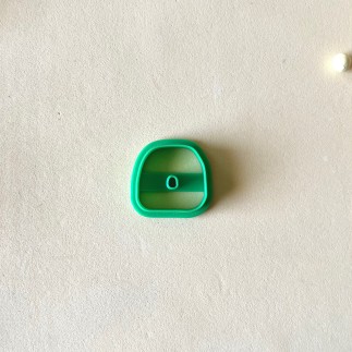 Cortador para arcilla polimérica círculo orgánico - Lylo Tools