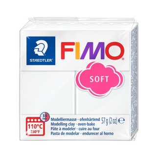 Comprar arcilla polimérica FIMO Soft color blanco - Lylo Tools