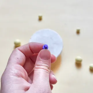 Micro sello para arcilla: corazón - Lylo Tools