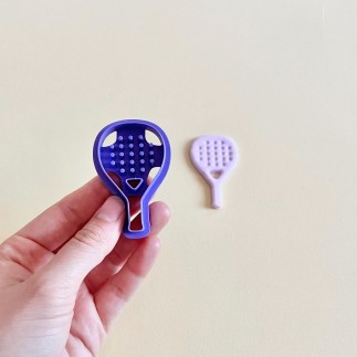 Cortador para arcilla polimérica pala de pádel