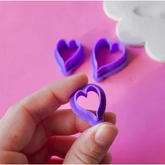 Cortador para arcilla polimérica - hoja Anthurium