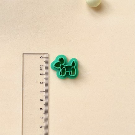 Cortador para arcilla polimérica globo perrito