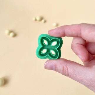 Cortador para arcilla polimérica flor silueta - Lylo Tools