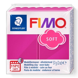 Comprar arcilla polimérica FIMO Soft color frambuesa - Lylo Tools