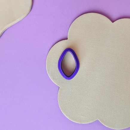 Cortador para arcilla polimérica gota orgánica - Lylo Tools