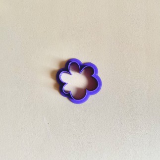 Cortador para arcilla polimérica flor orgánica redonda - Lylo Tools