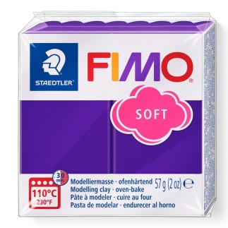 Comprar arcilla polimérica FIMO Soft color ciruela - Lylo Tools