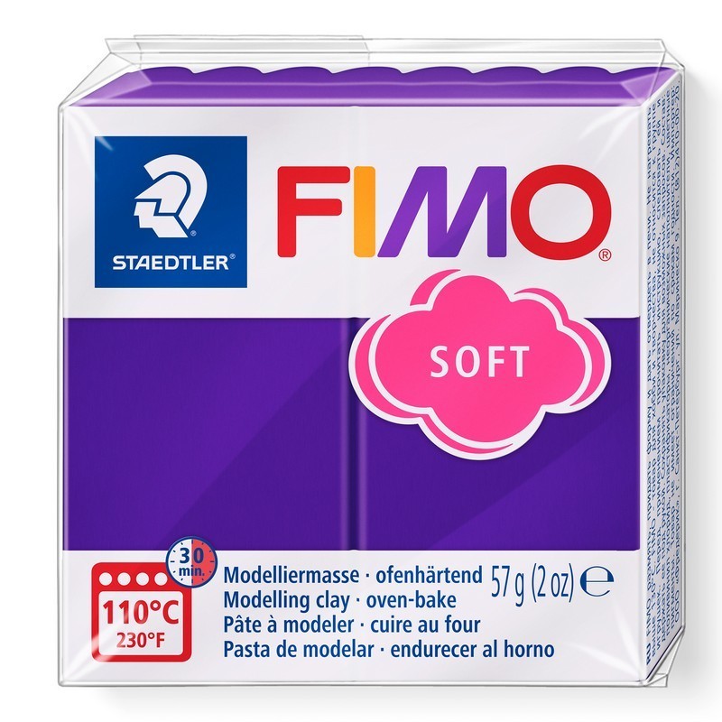 Arcilla polimérica FIMO Soft - Ciruela Arcilla polimérica FIMO Soft - Ciruela