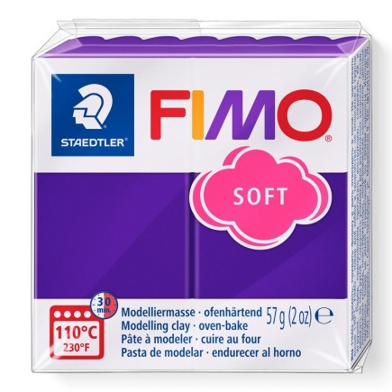 Arcilla polimérica FIMO Soft - Ciruela