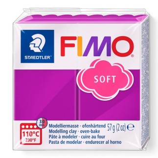 Comprar arcilla polimérica FIMO Soft color violeta púrpur - Lylo Tools