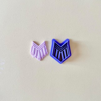 Cortador para arcilla polimérica macramé estilo 4 - Lylo Tools